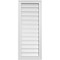 Ekena Millwork Vertical Surface Mount PVC Gable Vent: Functional, w/ 2"W x 1-1/2"P Brickmould Frame, 16"W x 40"H GVPVE16X4002SF - alternate 1